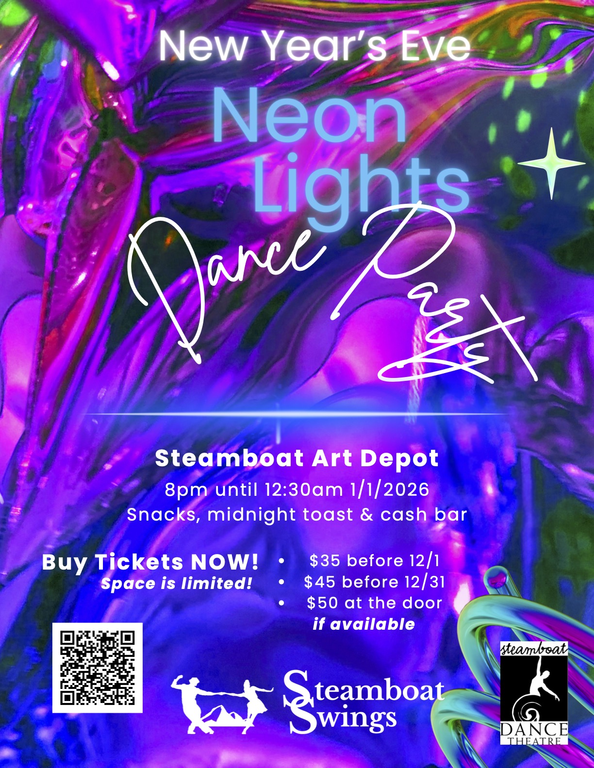 Neon Lights Dance Party